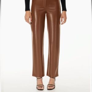 NWT Aritzia Melina pant in cognac